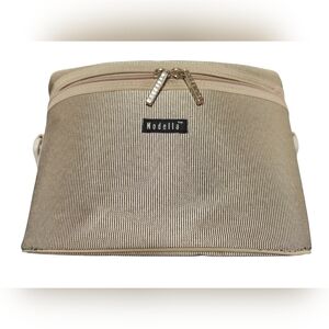 Modella Train Case Travel Cosmetics Make Up Toiletries Bag